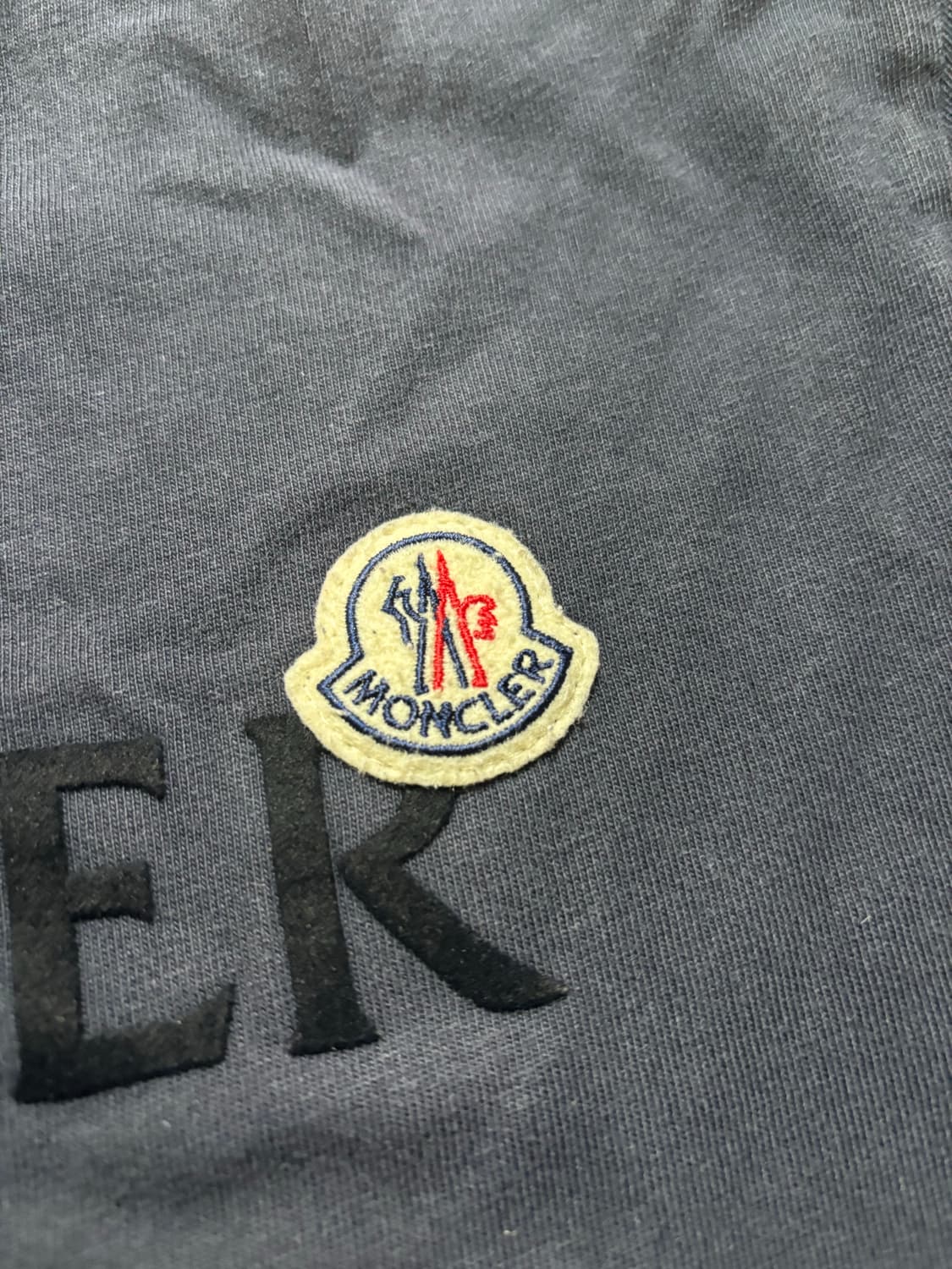 몽클레어 패치 코튼 티셔츠 M사이즈 상품이미지3