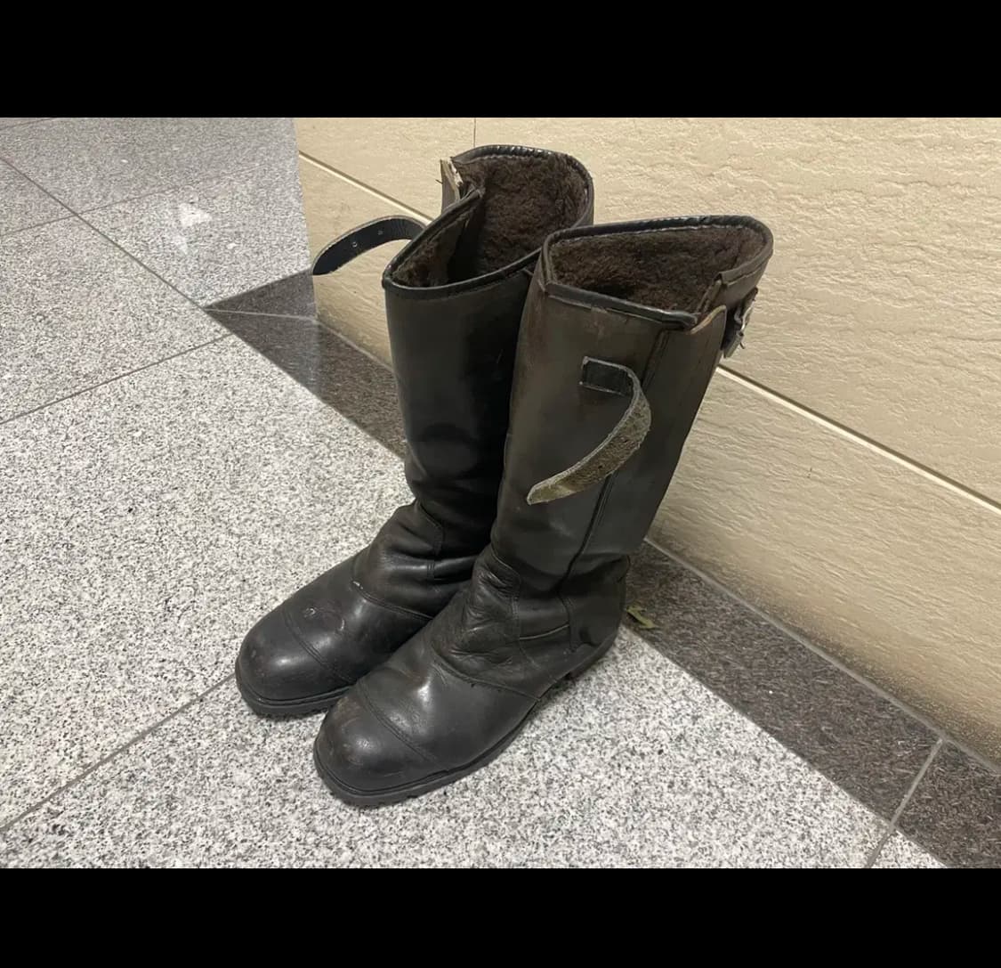 루이스레더 빈티지 웨스트웨이 부츠 승마 모터사이클 엔지니어 가죽 바이커 상품이미지1