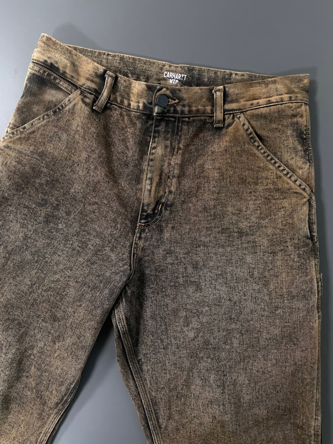 [30] 칼하트 WIP 싱클니 녹워싱 카펜터 데님팬츠 상품이미지6