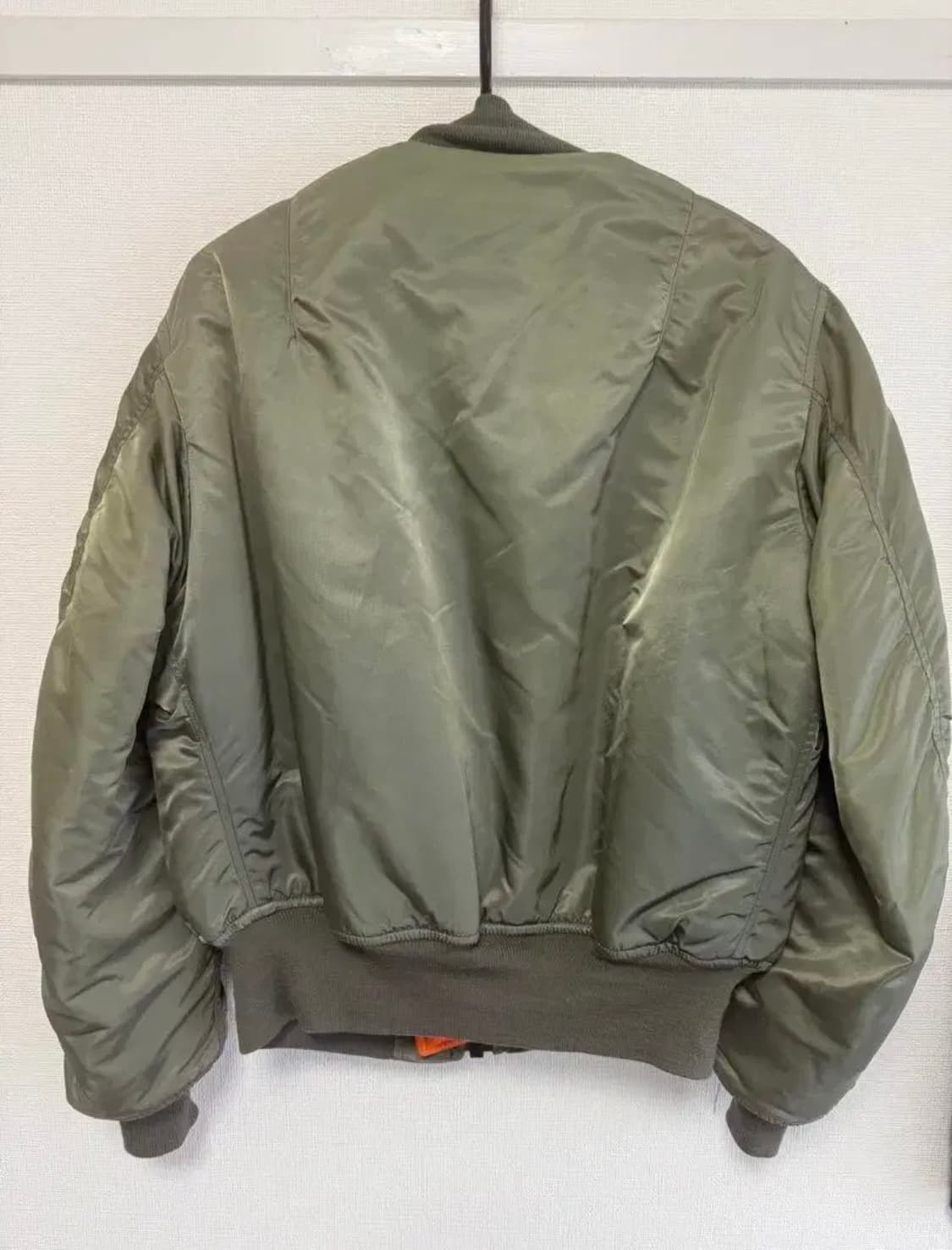 1968년 오리지널 미공군 MA-1 / 알파 인더스트리 군납 / L 상품이미지2