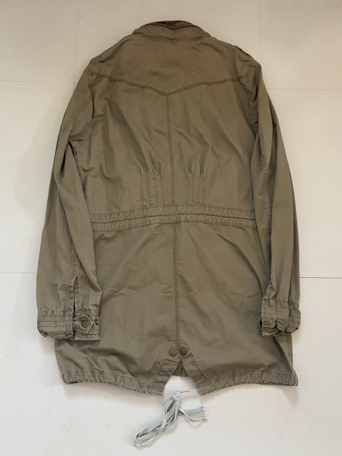 • Khaki Fishtail Bomber Jacket  상품이미지7