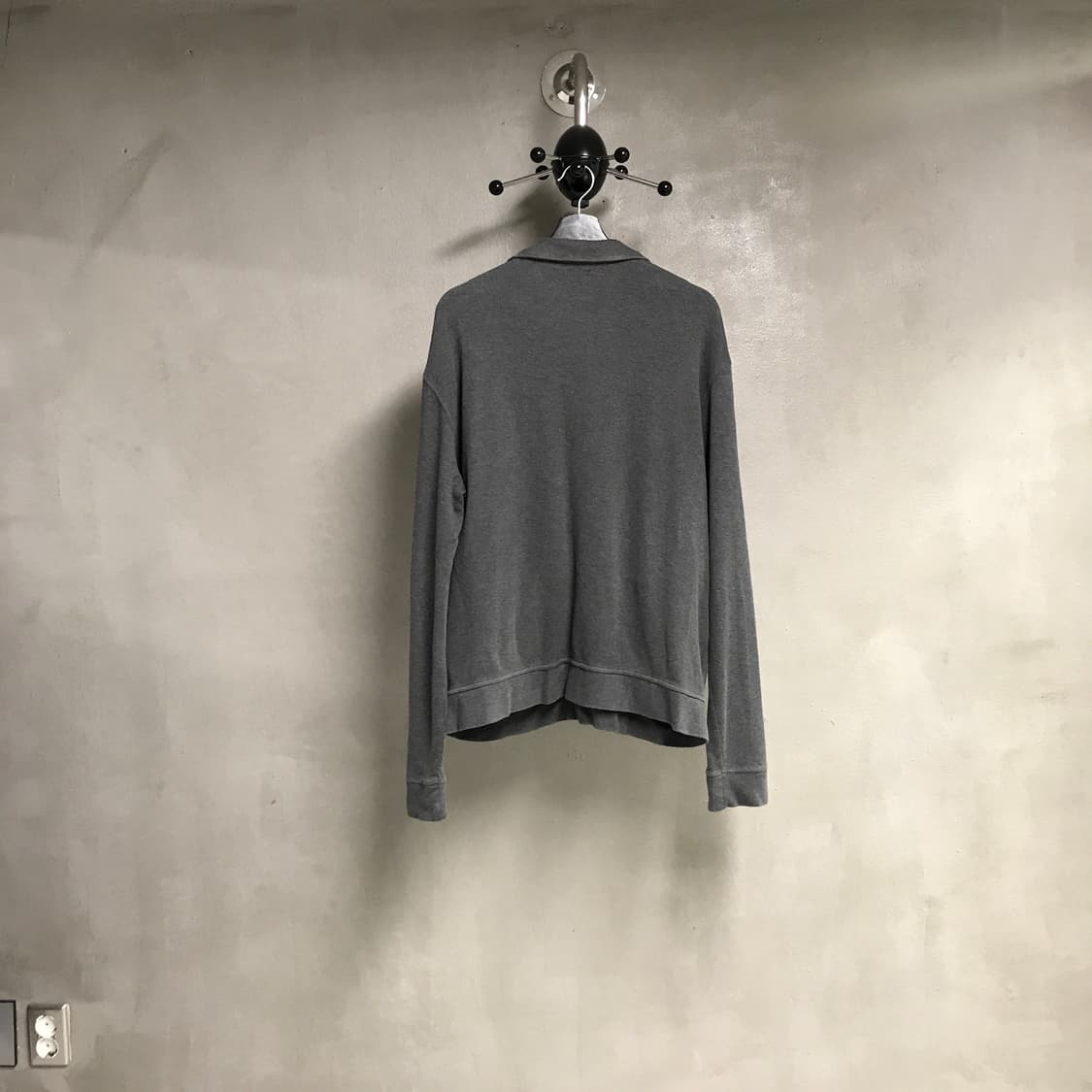 폴로 랄프로렌 니트 집업 그레이 L 상품이미지7