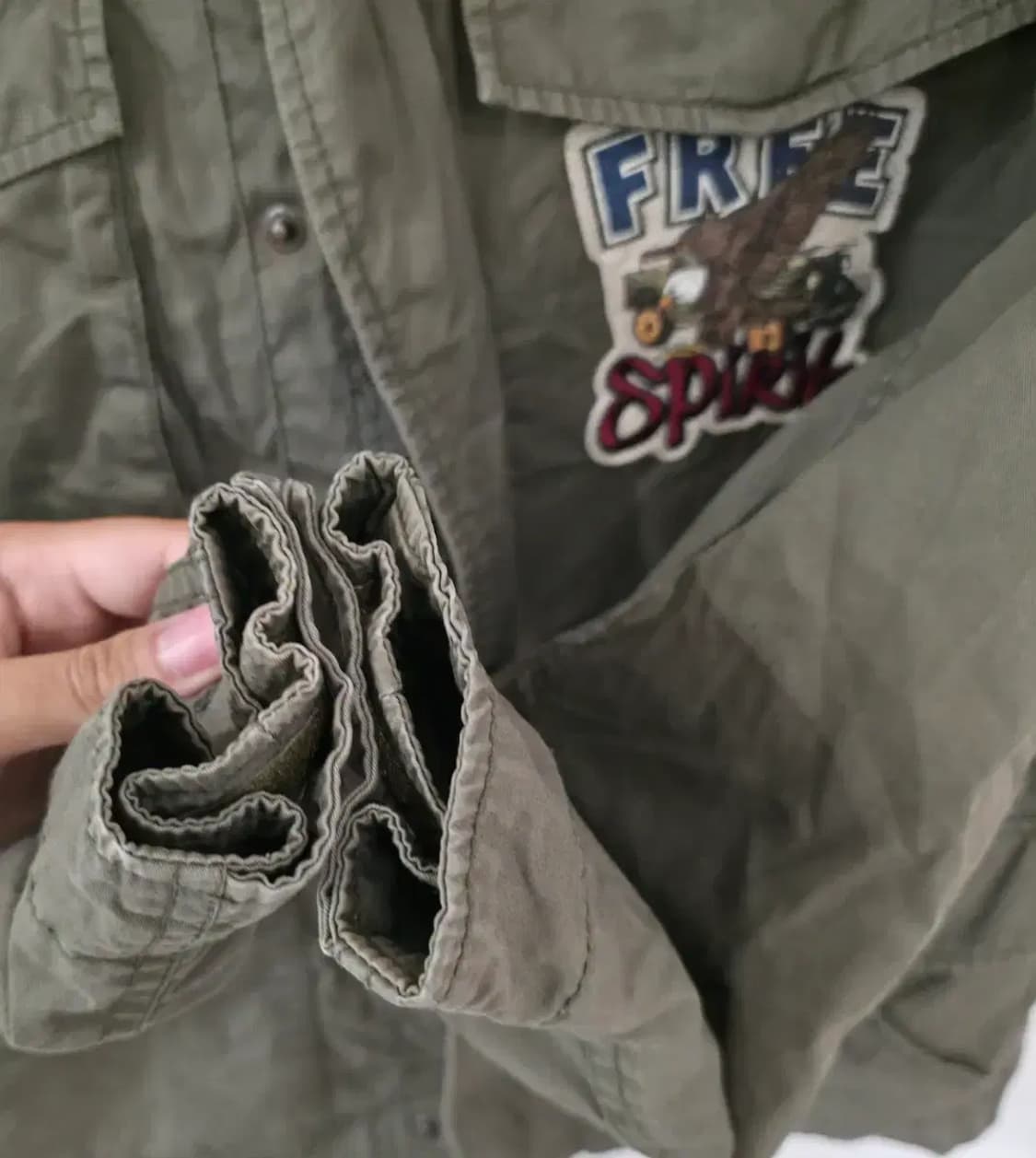 지프 야상 자켓 S 상품이미지4