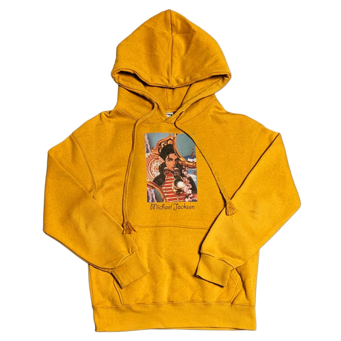 마이클잭슨 버블스 옐로우 노랑 포토 후드티 상품이미지1