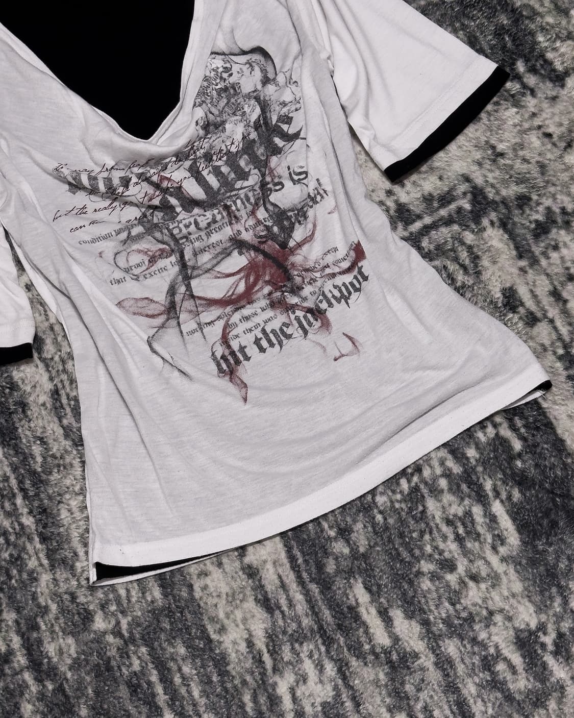 {Beaumere} Draped Layered tee  상품이미지6
