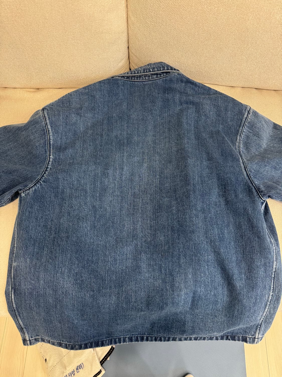 프라다 데님 자켓 M 상품이미지2