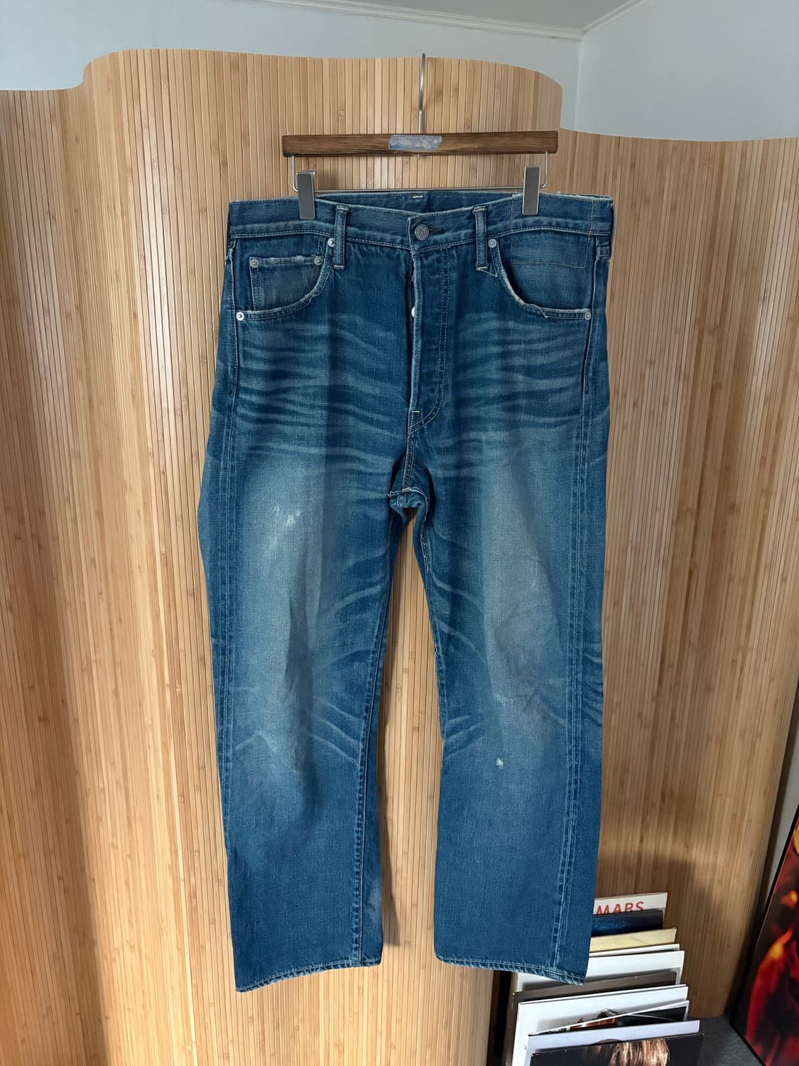 [34] 비즈빔 데님팬츠 셀비지 상품이미지1