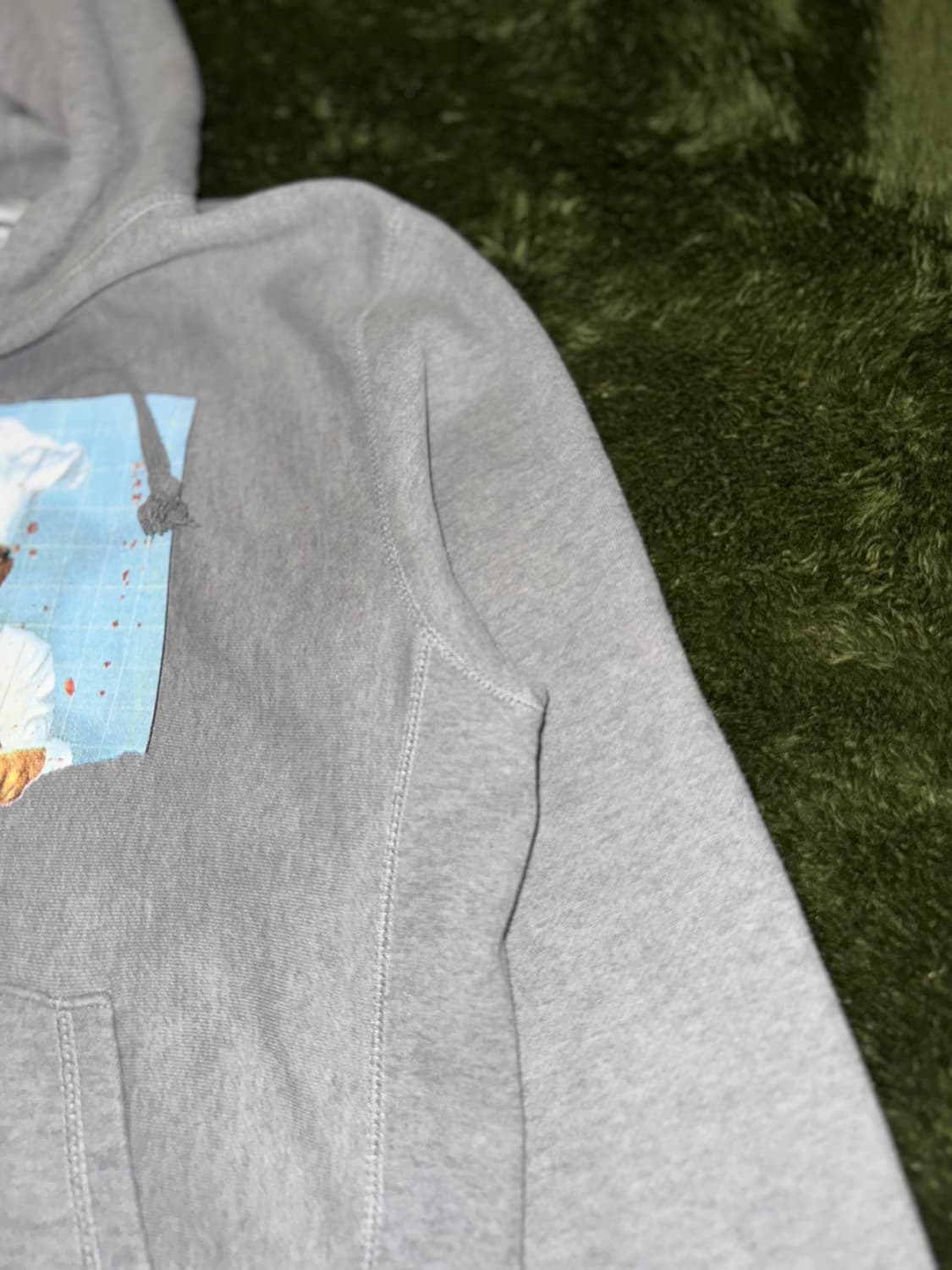 [S] Fucking Awesome 퍼킹어썸 셰프 후디 멜란지 그레이 상품이미지4