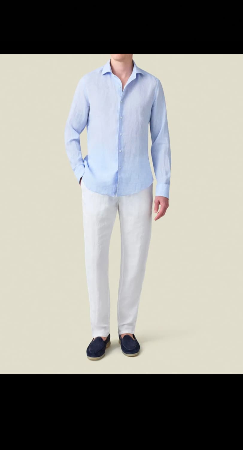 [판매] Tomorrowland 투모로우랜드 프리미엄 라이트 린넨 셔츠 상품이미지10