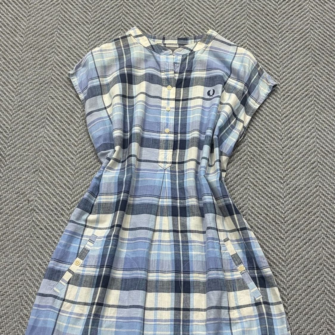 프레디페리 체크 셔츠 원피스 v2586 상품이미지3