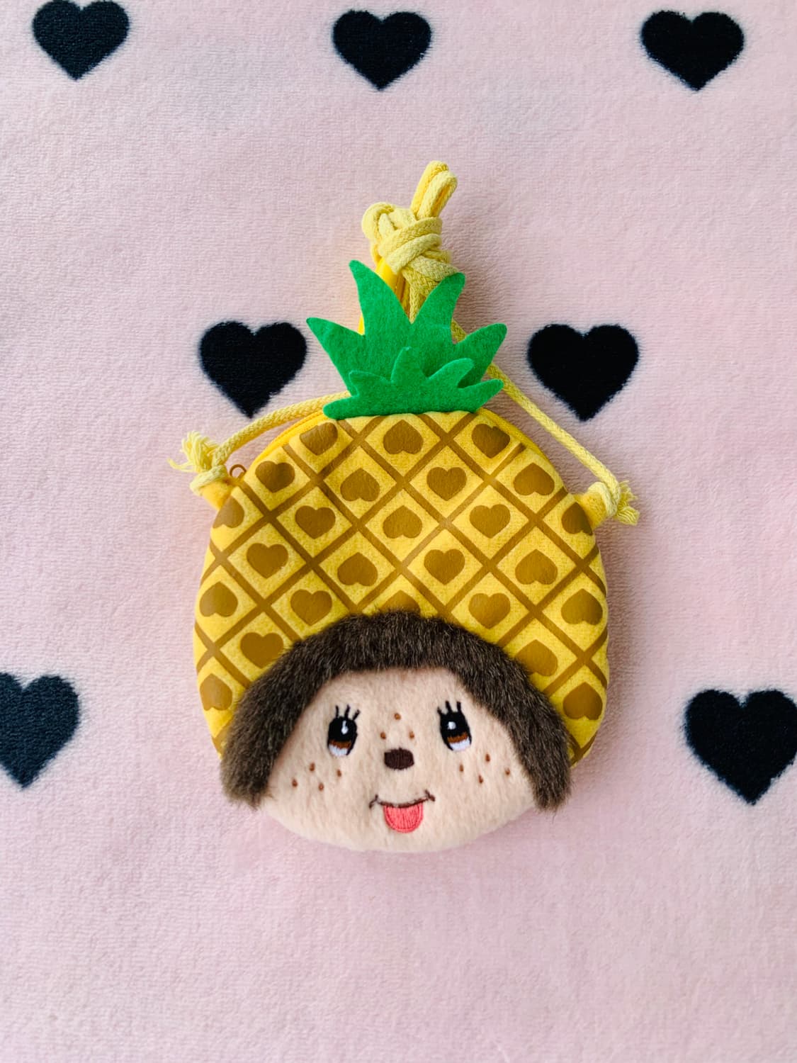 🍍고전 오키나와 한정 파인애플 몬치치 파우치 가방 상품이미지6