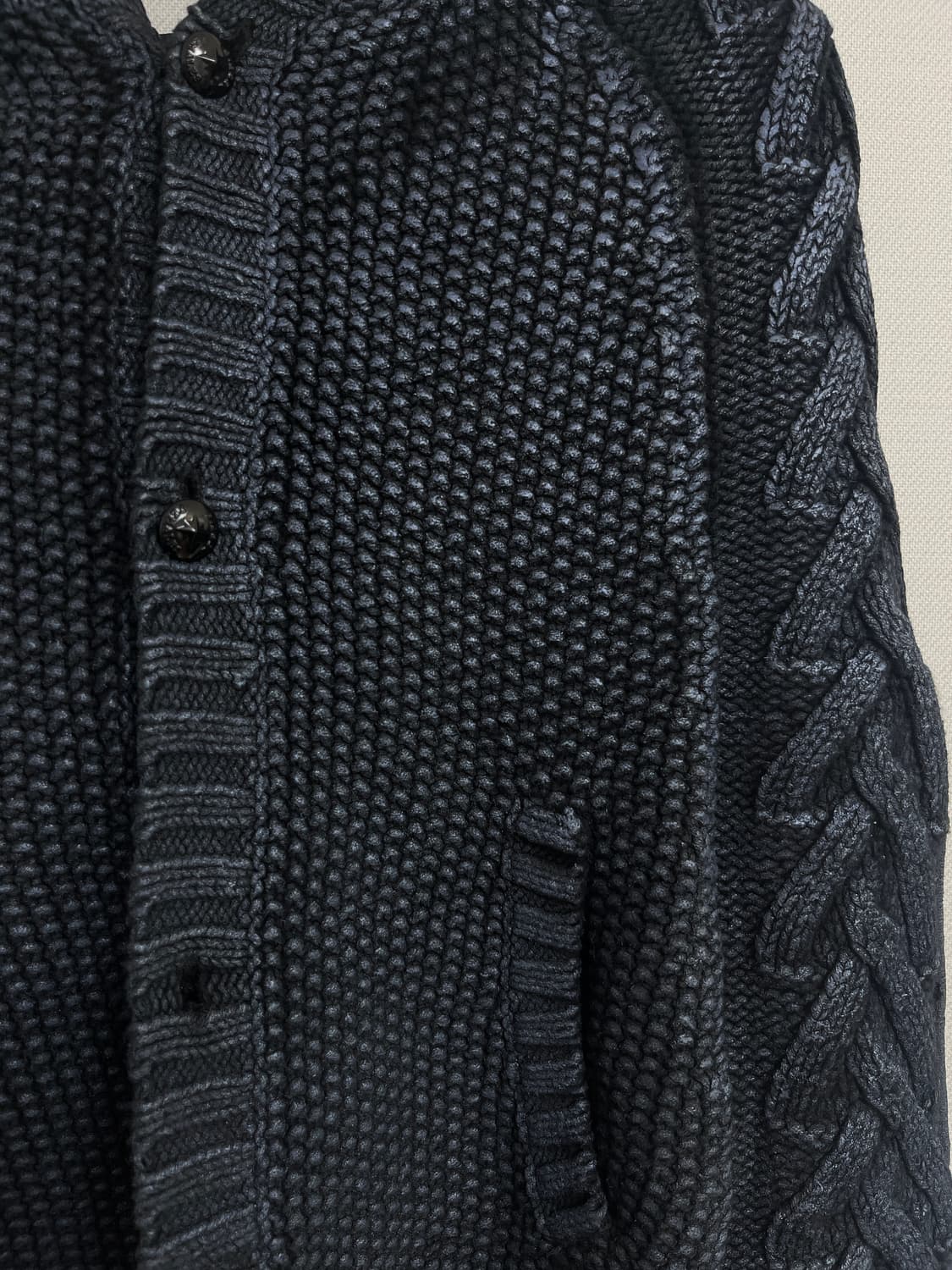 디젤 니트 케이프 상품이미지3