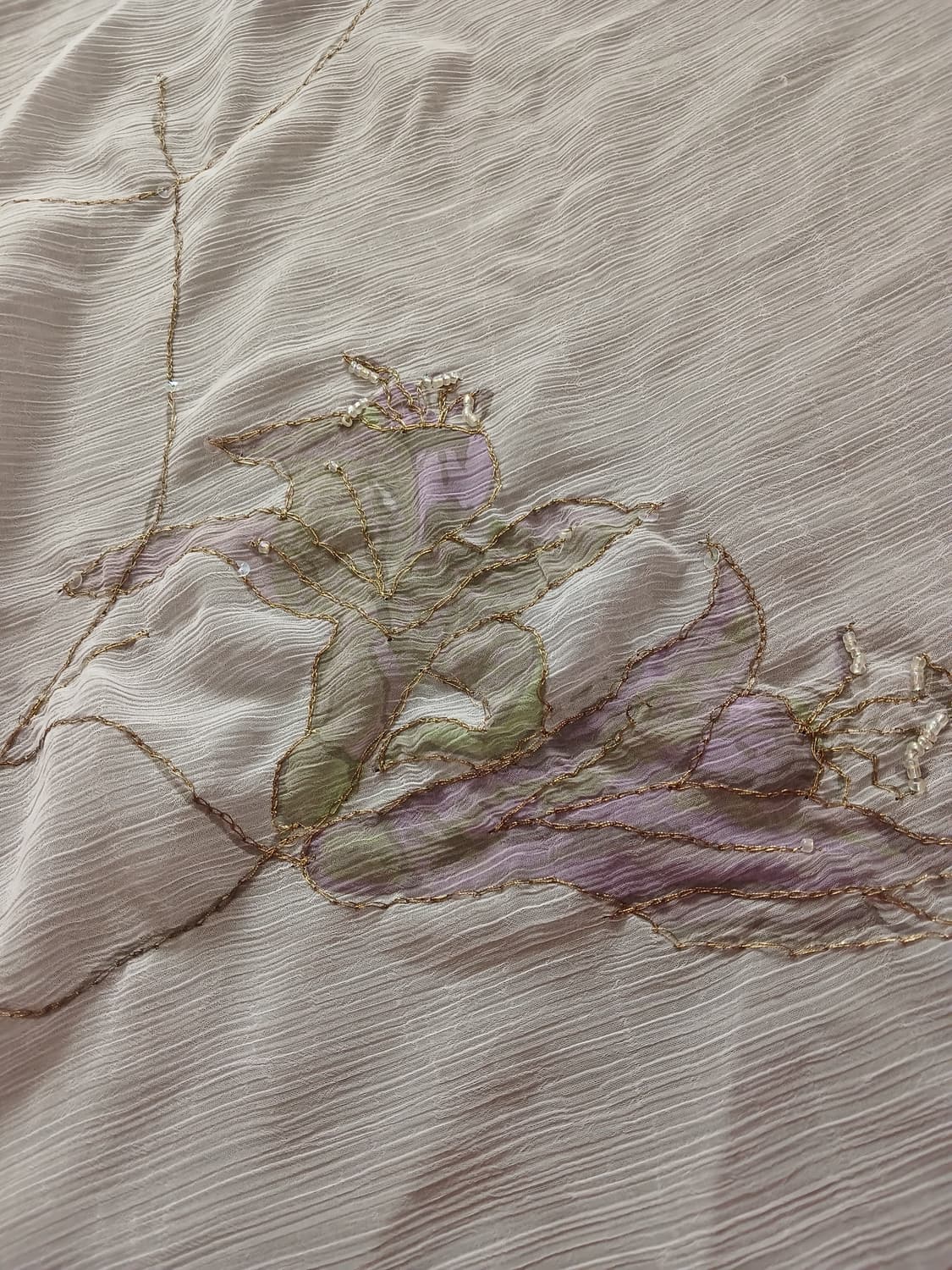 백합 스팽글 스카프 상품이미지2