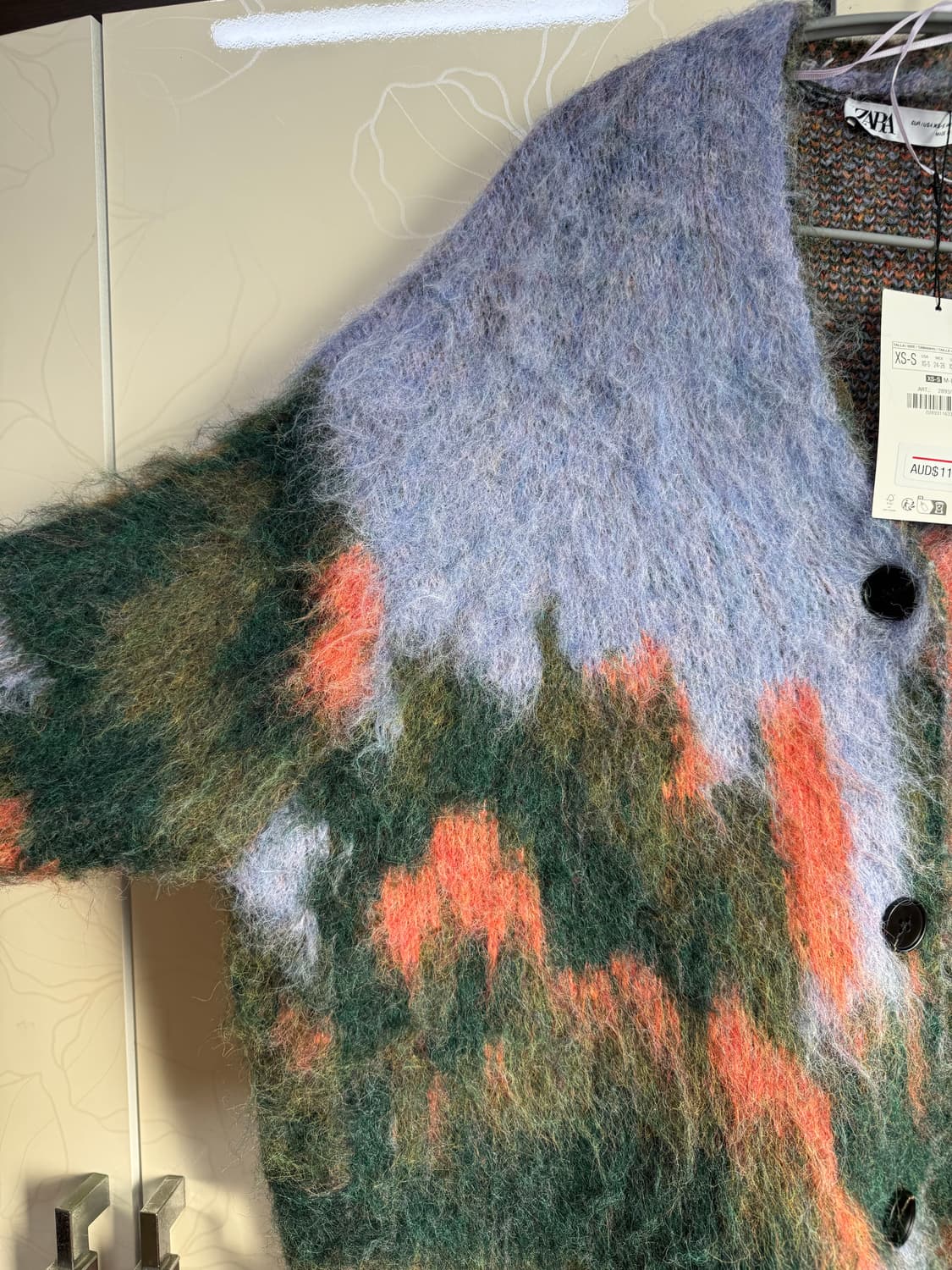 ZARA 자라 니트 가디건 코트 상품이미지5