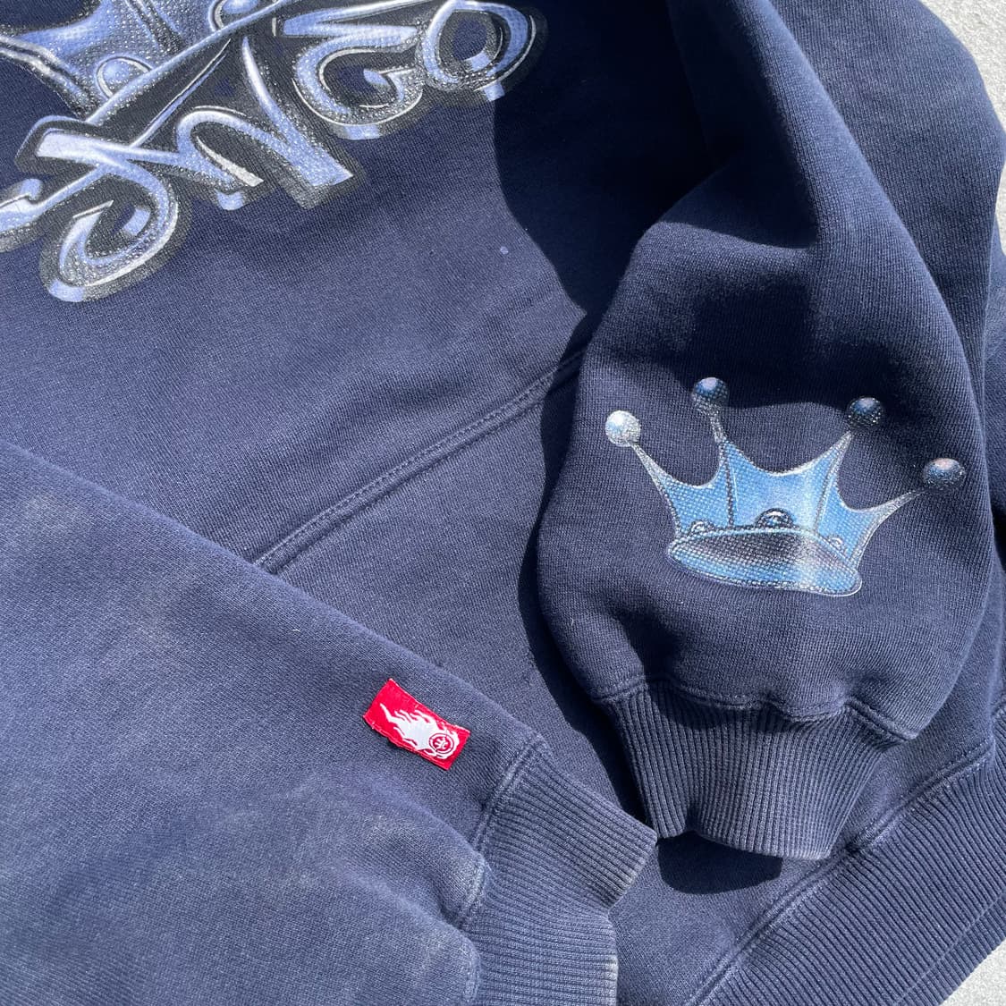 JNCO 진코 징코 00s Y2K 드래곤 그래픽 올드스쿨 힙합 후드티 상품이미지6