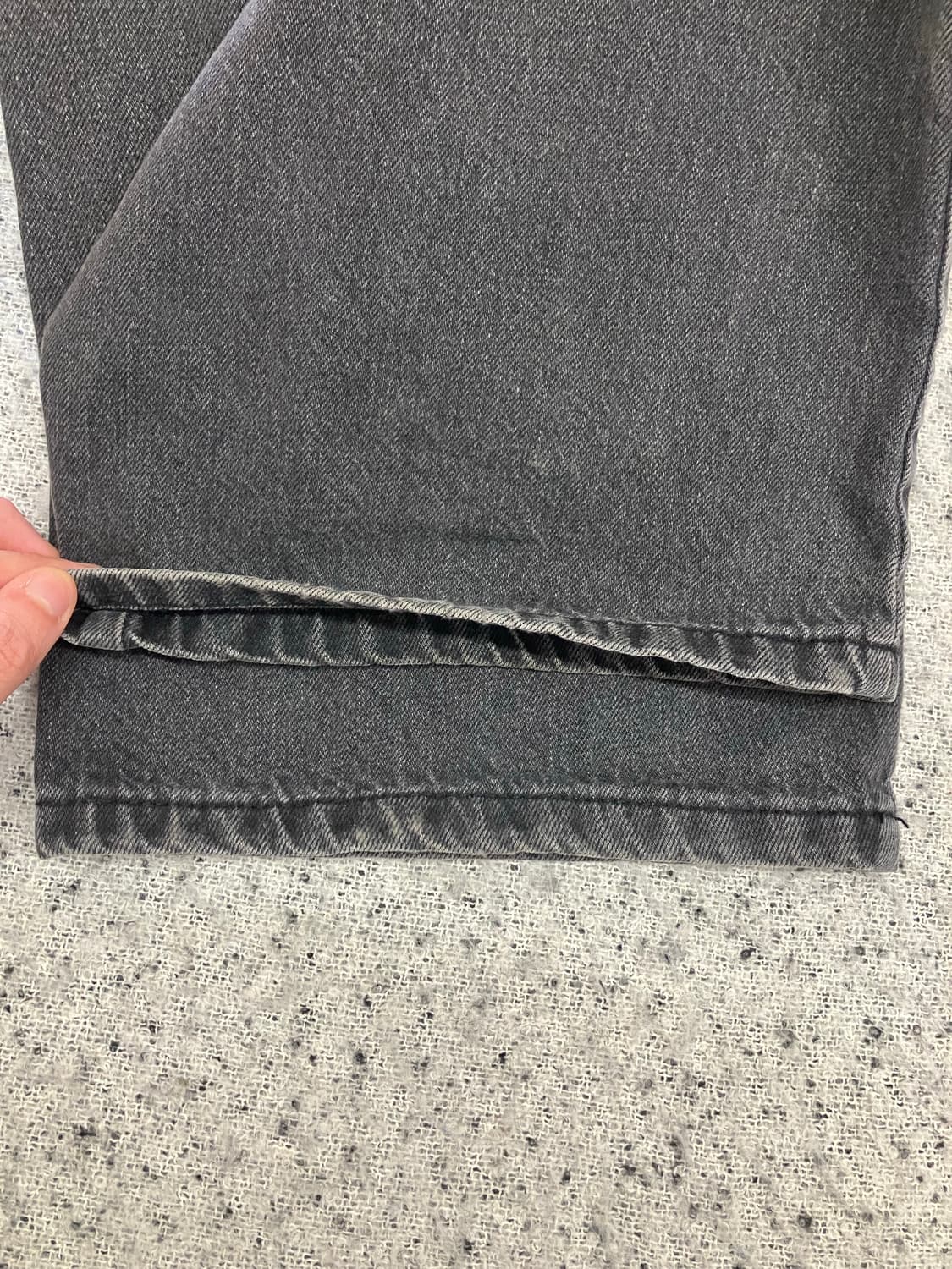 N215 디스이즈네버댓 흑청 데님팬츠 상품이미지9