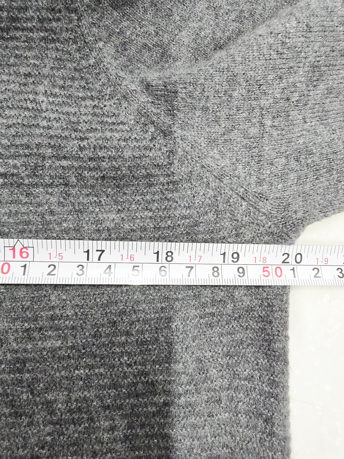 헤리티지 모크넥 니트 롱 스웨터 캐시미어 상품이미지8