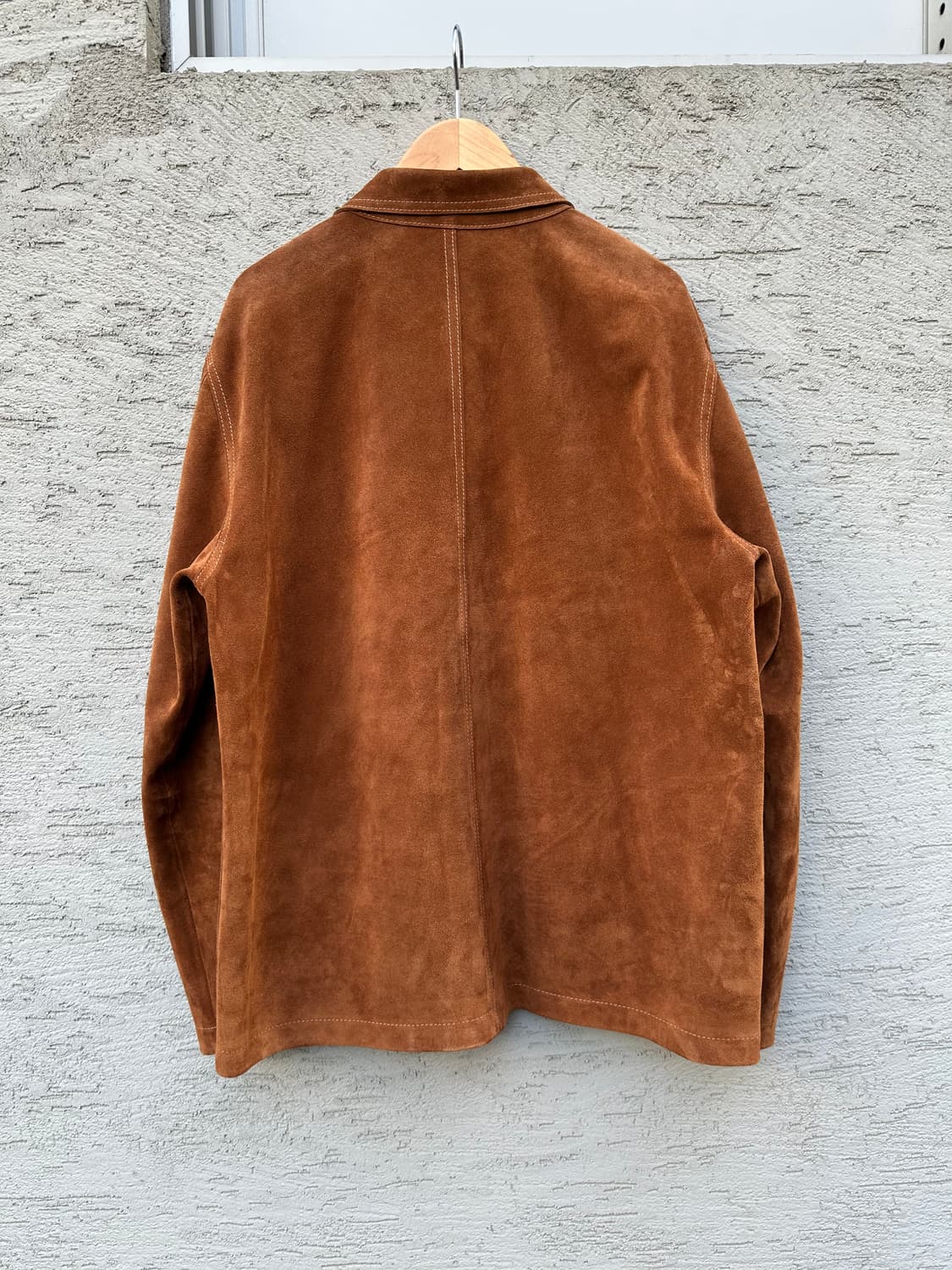 42size택포175만)25fw드레익스 스웨이드 초어자켓 러스트 상품이미지5