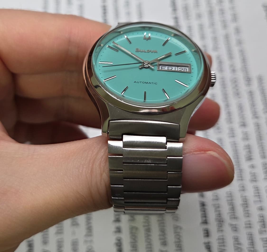 빈티지 부로바 데이데이트 민트 뻐뻐시 브레이슬릿 ver. 상품이미지5