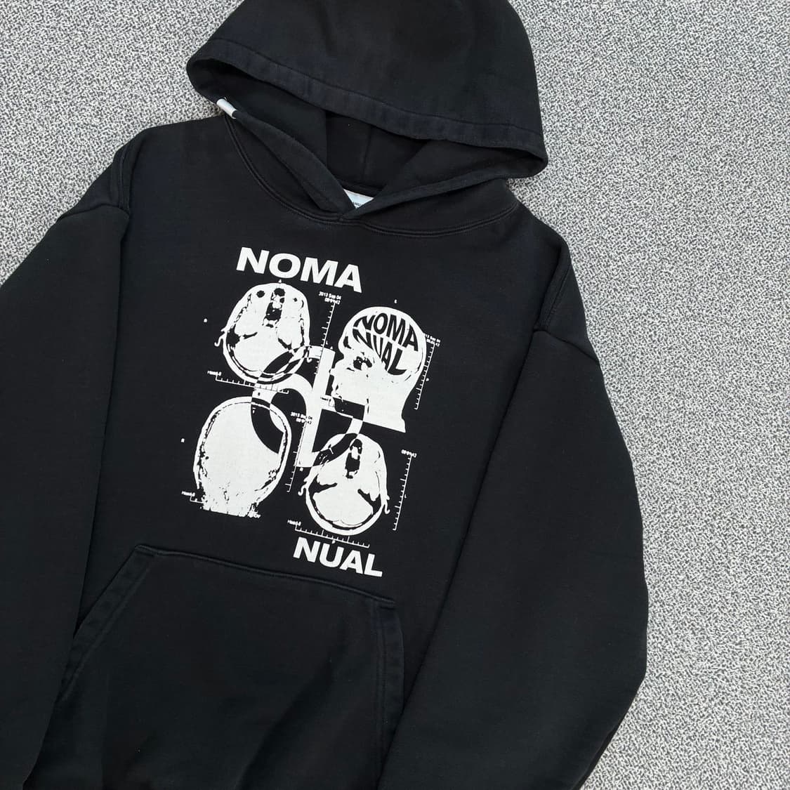 <노매뉴얼 오버핏 후드티> No.1540 상품이미지5