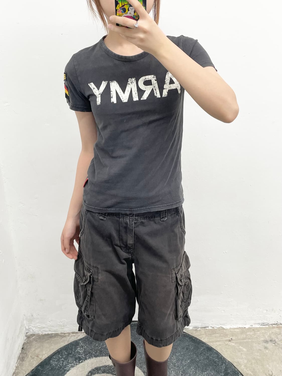 차콜 멀티포켓 카고팬츠 상품이미지5