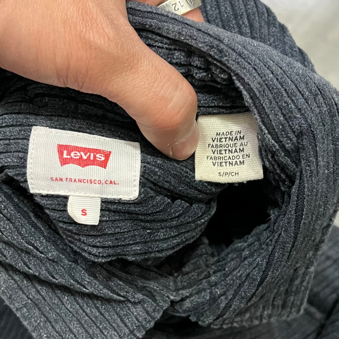  리바이스 코듀로이 워크 셔츠 y14505 상품이미지6