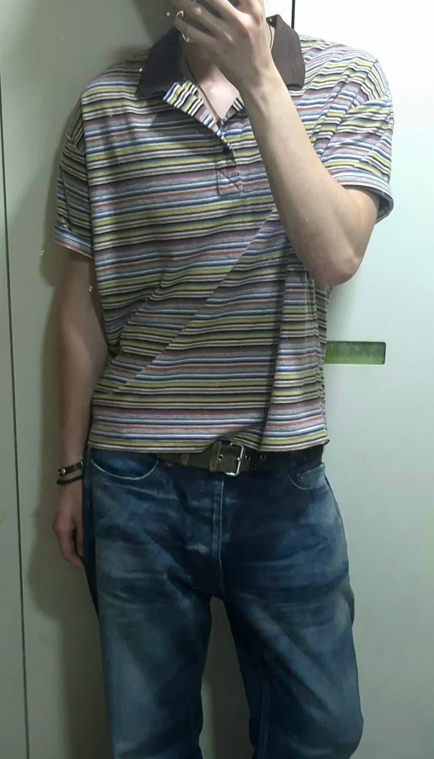 (S) 피어스 스트라이프 카라티 pk 상품이미지1