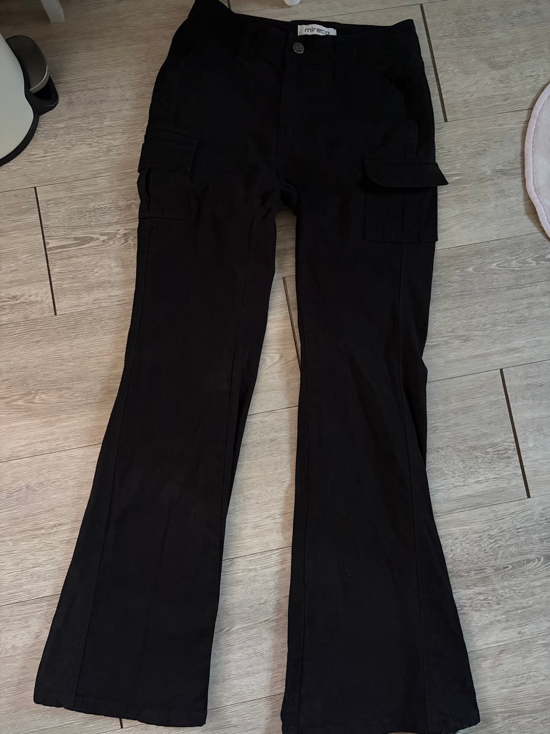 미레코 부츠컷 팬츠 블랙 1사이즈 상품이미지2