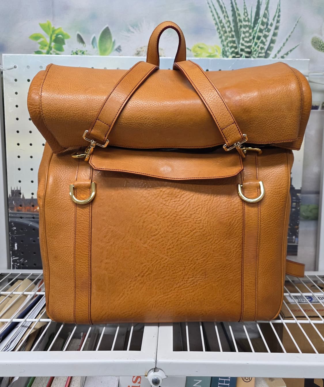 여성백팩 롤링 홍대 가죽백팩 핸드메이드 미네르바 복스 풀그레인 GD86 상품이미지1