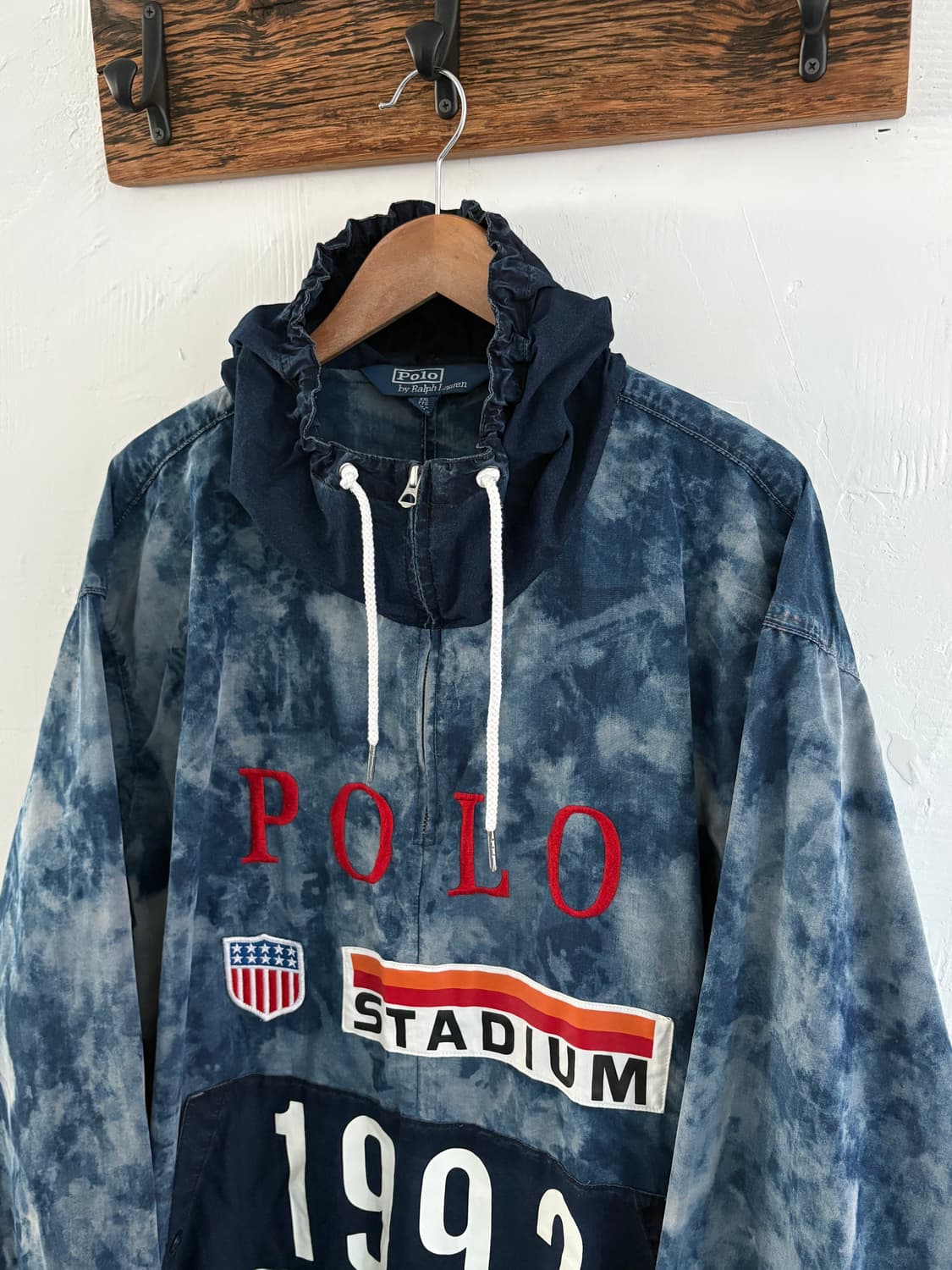 Polo 폴로랄프로렌 1992 스타디움 컬렉션 인디고 아노락 자켓  ​ 상품이미지2