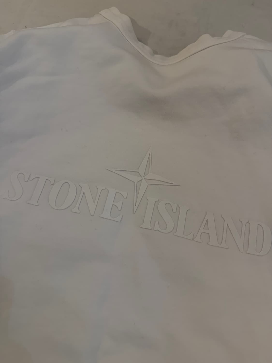 스톤아일랜드 19ss 양면 맨투맨 스웻셔츠 화이트 상품이미지4