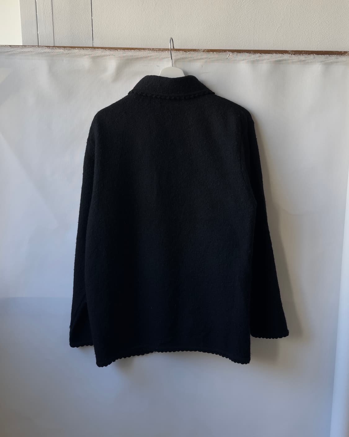 [Vintage] Floral Embroidered Wool Jacket 상품이미지4