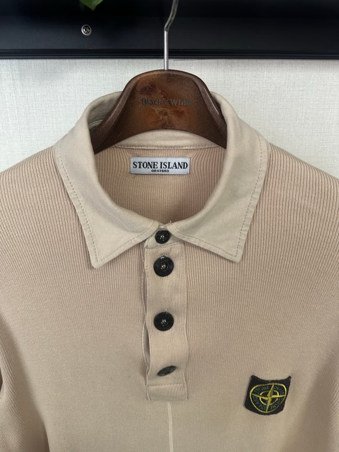 스톤아일랜드 폴로 긴팔 Xl(100-105추천)정품 상품이미지3