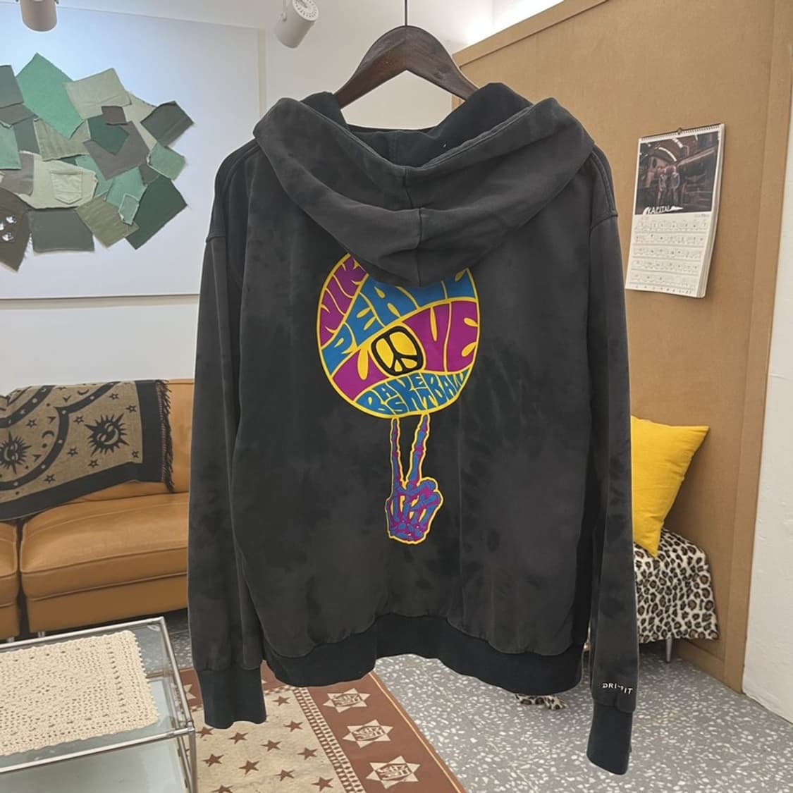 나이키 하드우드 피스러브 스트릿 펑크 키치 후드티 C10056 상품이미지4