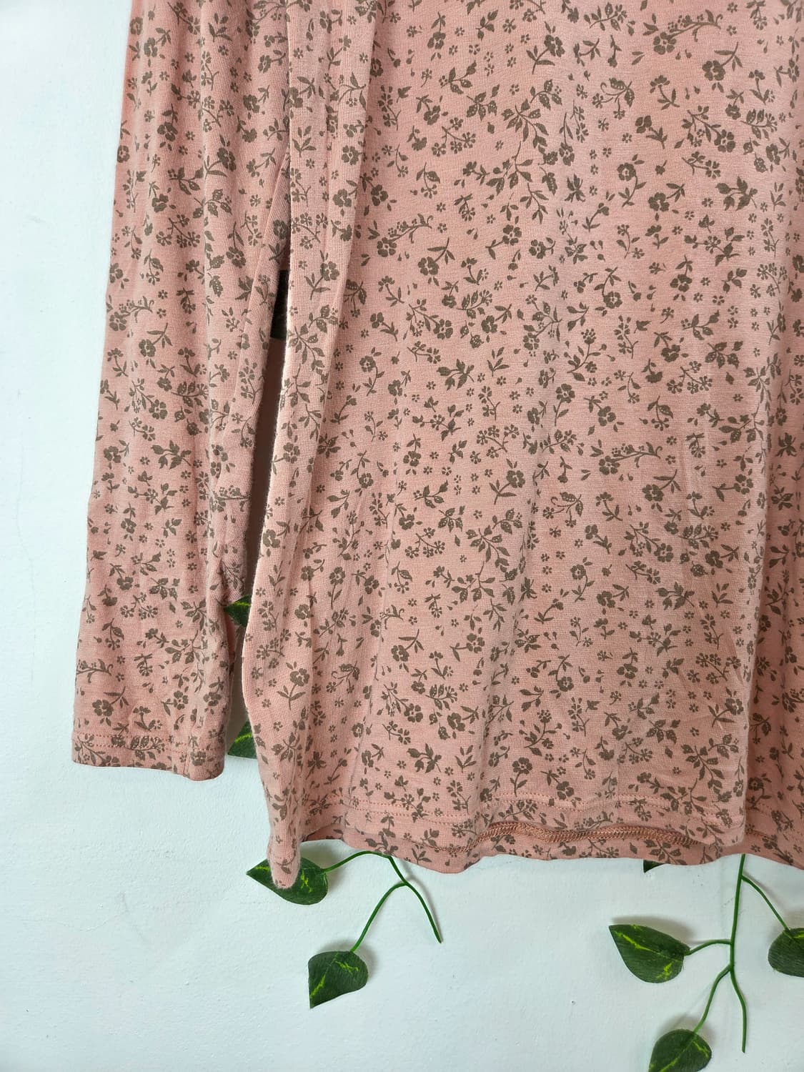 잔꽃 목폴라 슬리브 상품이미지3