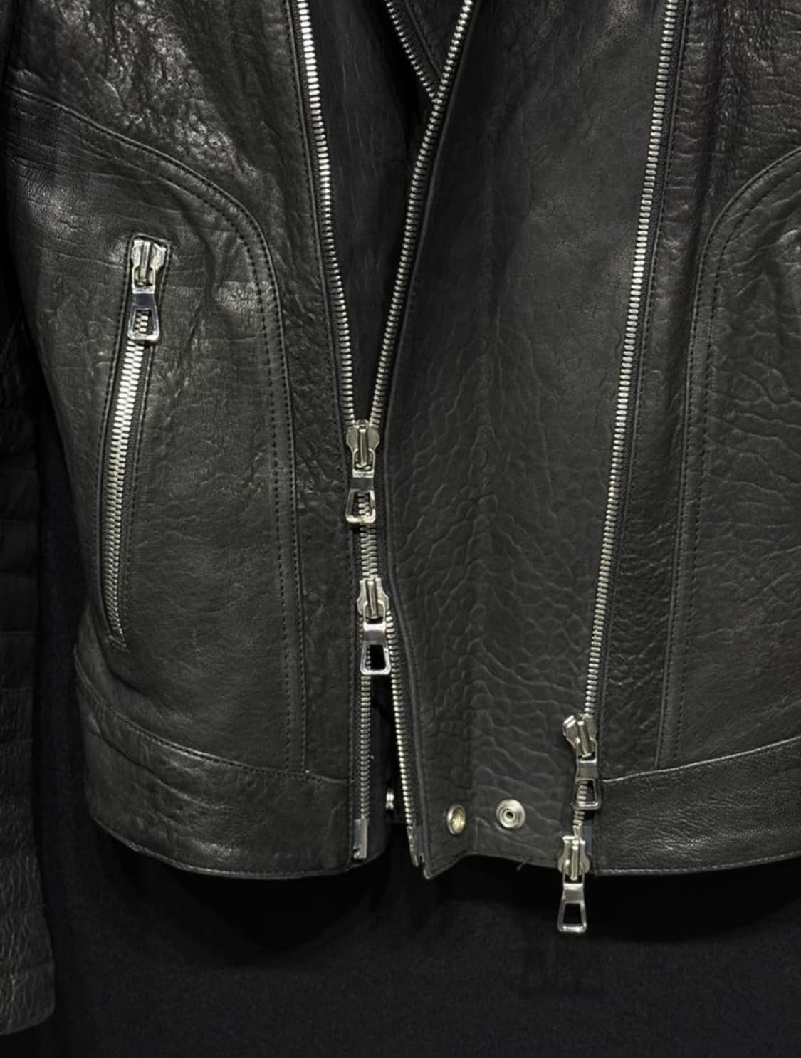 15FW Balmain X H&M biker jacket 상품이미지6