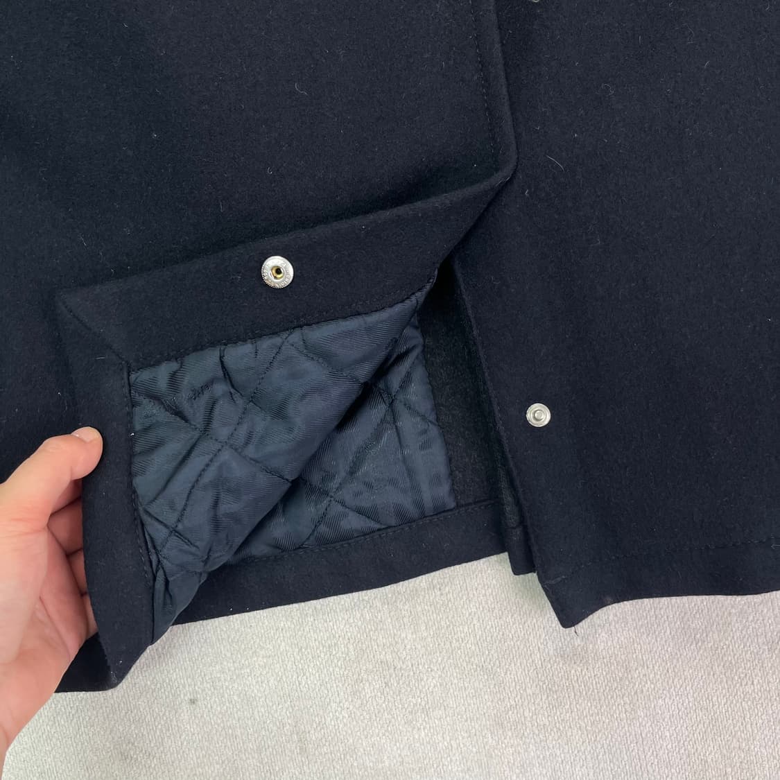 95 알마니 주니어 울 더블 코트 상품이미지4