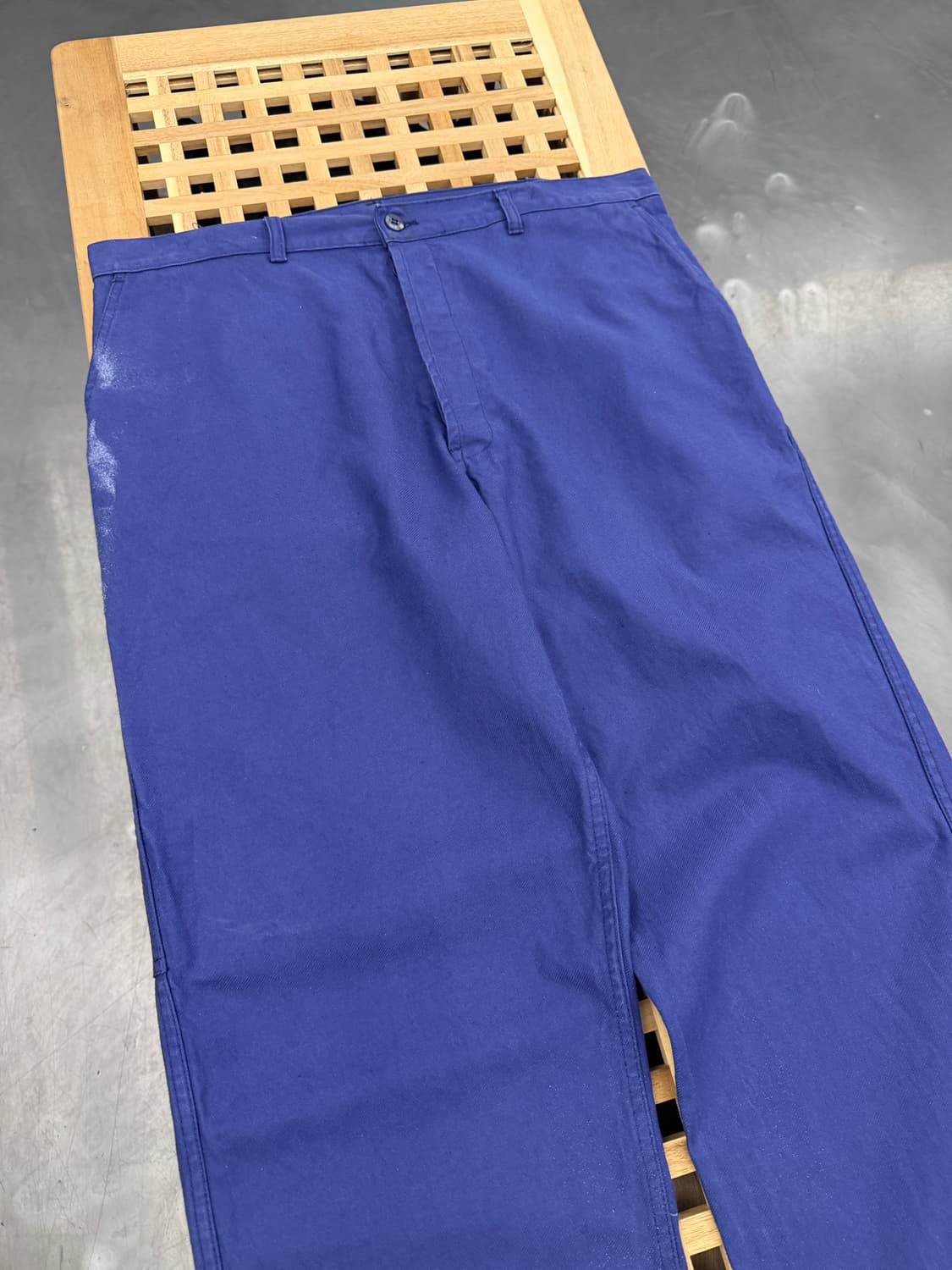 OLD VINTAGE WASHED NAVY FRENCH 프렌치워크팬츠 상품이미지5