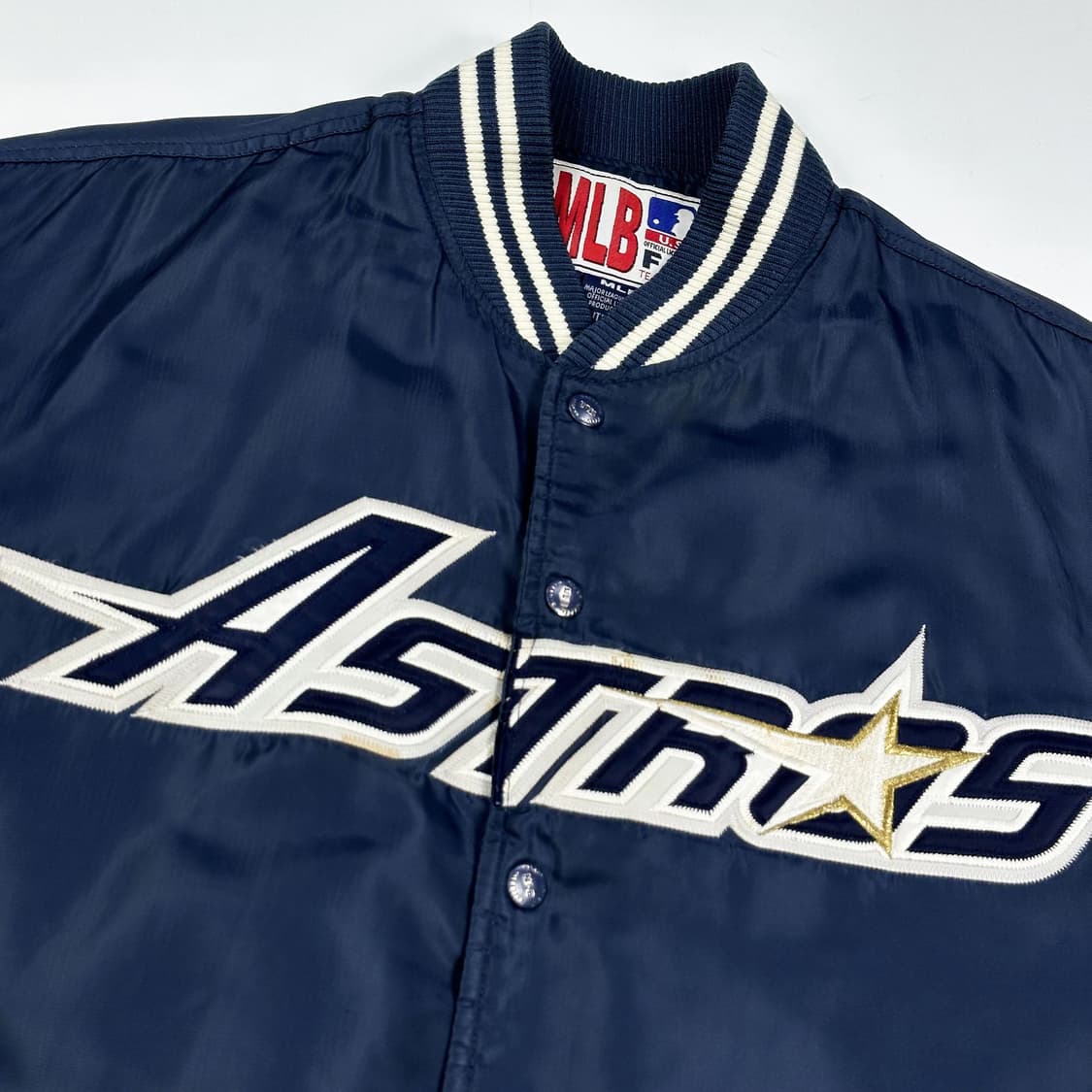 VTG 빈티지 MLB 휴스턴 바시티 스타디움 자켓 (XL) 상품이미지3