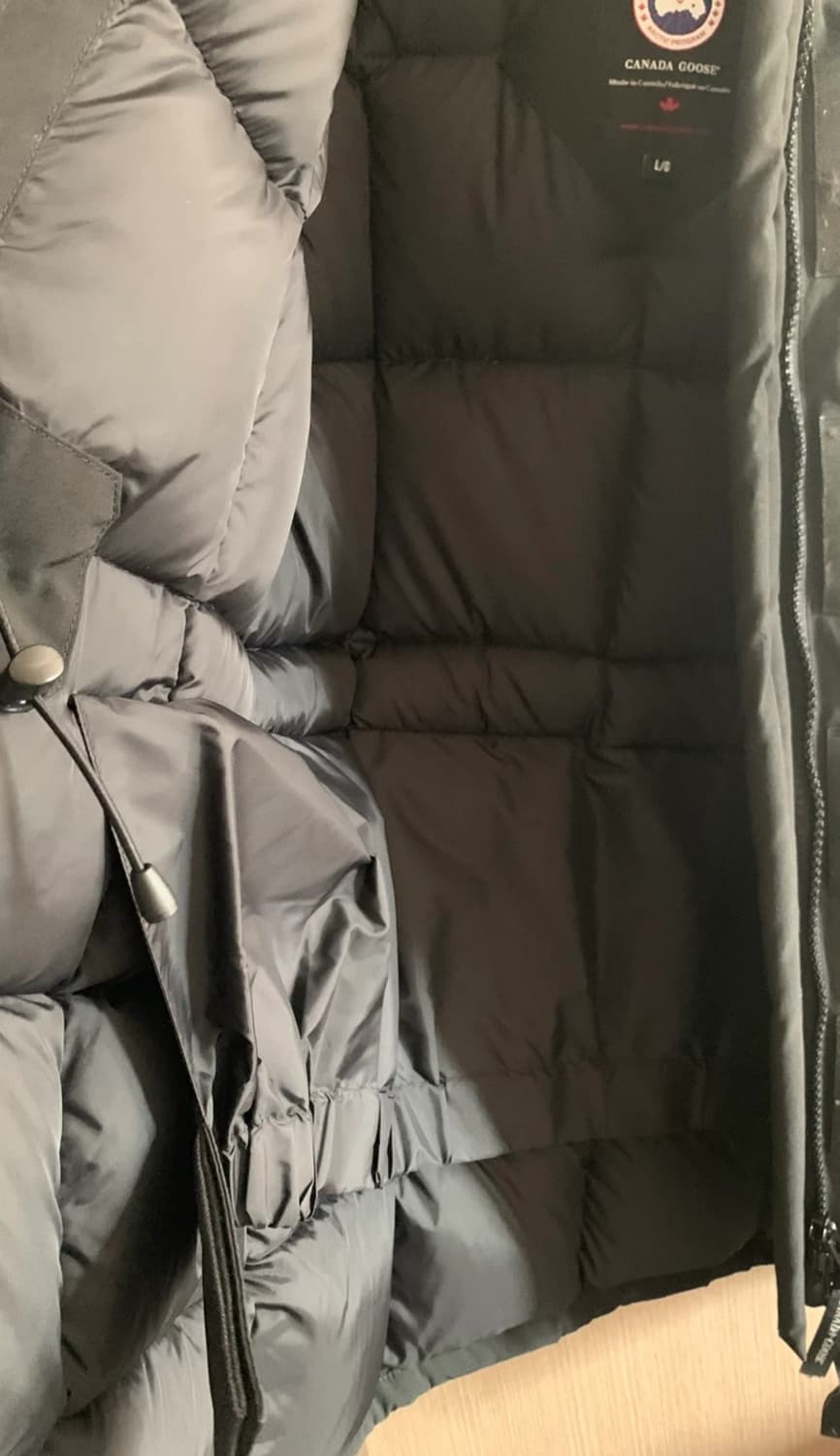 캐나다구스 익스페디션 블랙 여성 L 사이즈 상품이미지4