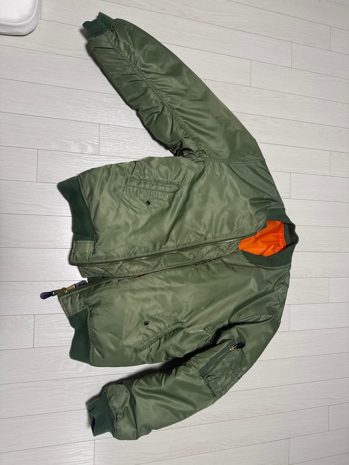 포스텍스가먼츠 빈티지 봄버 xl 상품이미지2