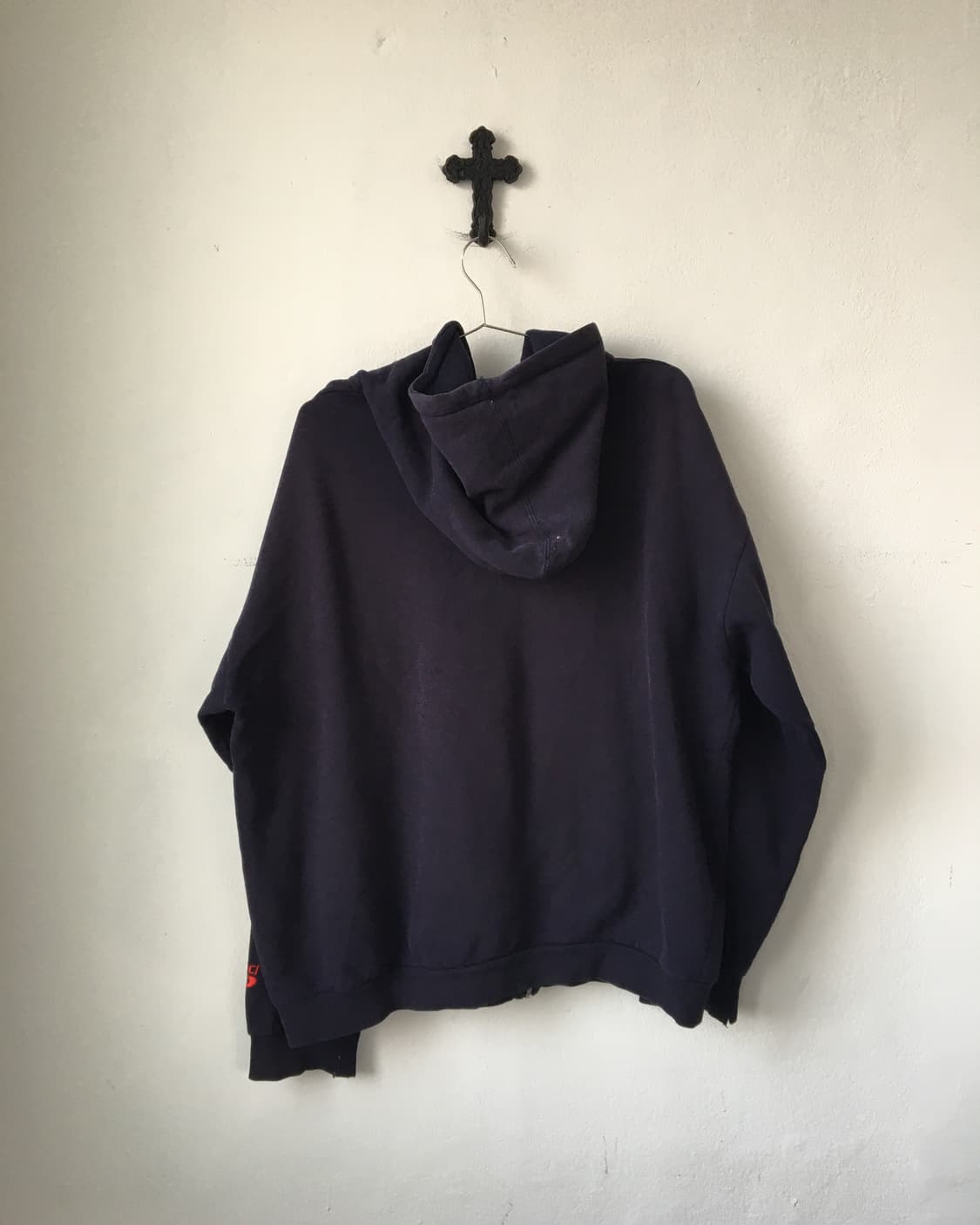 Lettering point hood zip up 상품이미지3