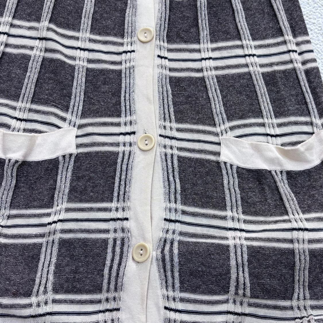 S 막스마라 여성 브이넥 롱 가디건 0330E 상품이미지5