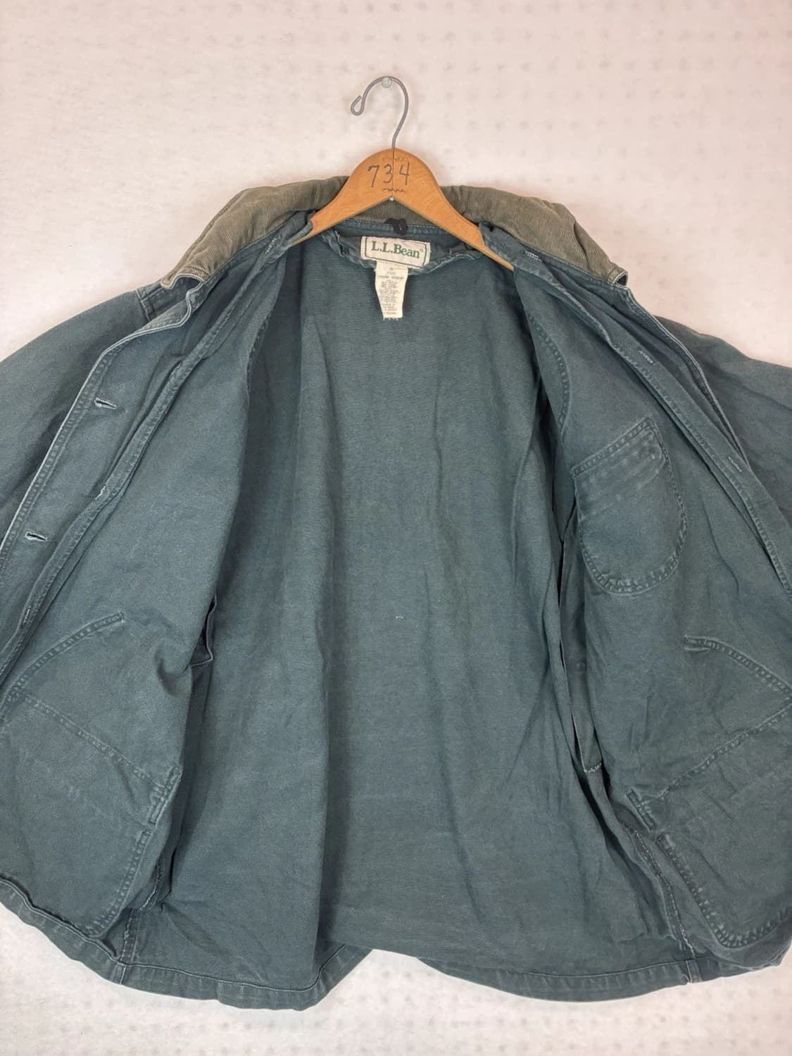 엘엘빈 빈티지 헌팅 초어 자켓 딥그린 상품이미지5