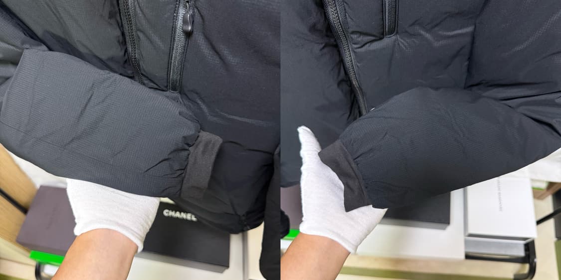 캐나다구스 롯지 블랙 라벨 패딩 자켓 블랙 상품이미지4