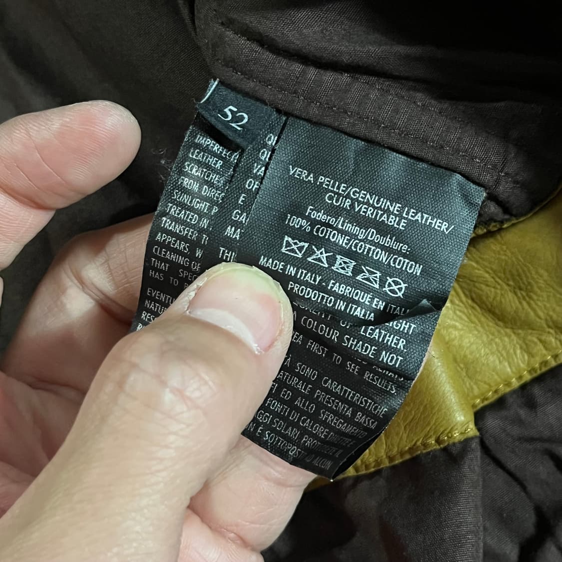 [105] 구찌 밀리터리 가죽자켓 상품이미지10