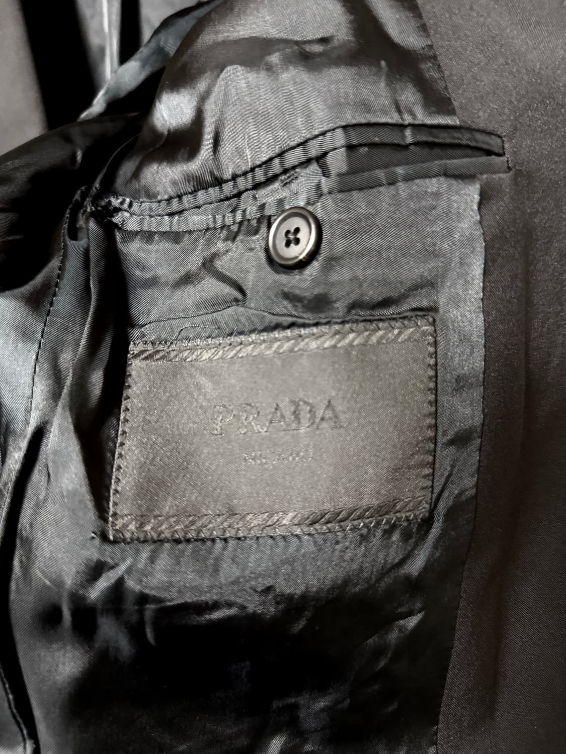 프라다 나일론 울 혼방 시그니처 블레이저 상품이미지5