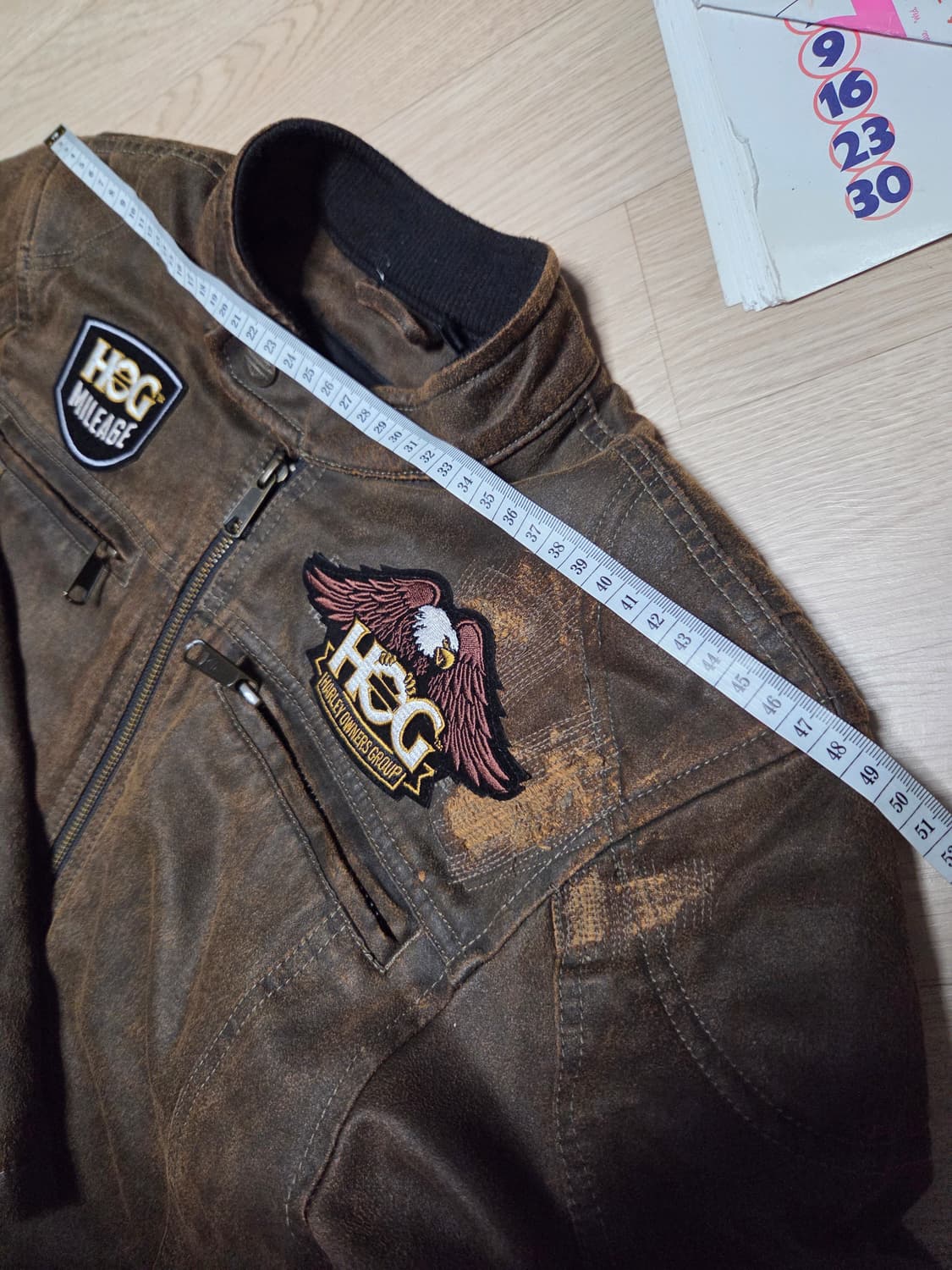 HARLEY DAVIDSON 데미지 라이더 자켓 바이커 점퍼  상품이미지8