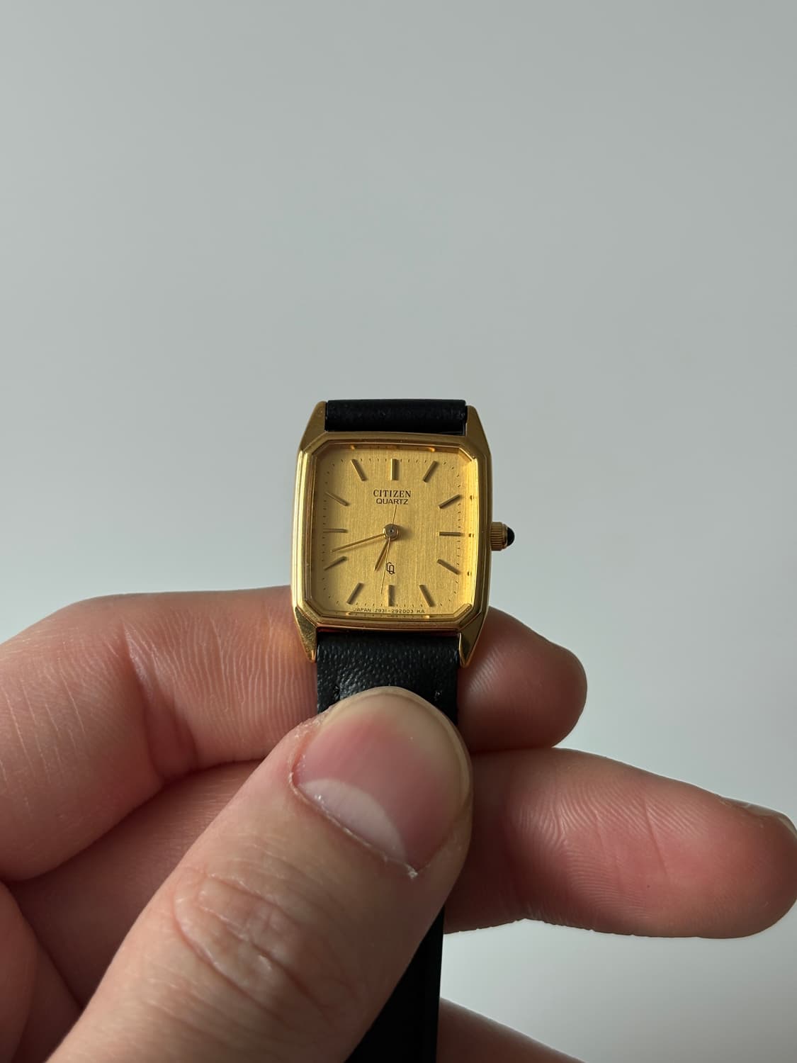 1980년대 CQ 빈티지시계 골드 스퀘어 쿼츠 여성  상품이미지3
