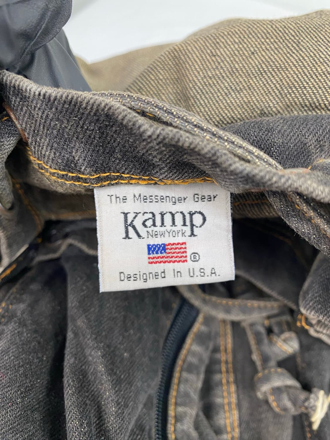 Kamp newyork 빈티지 데님 럭색 백팩 <120> 상품이미지6